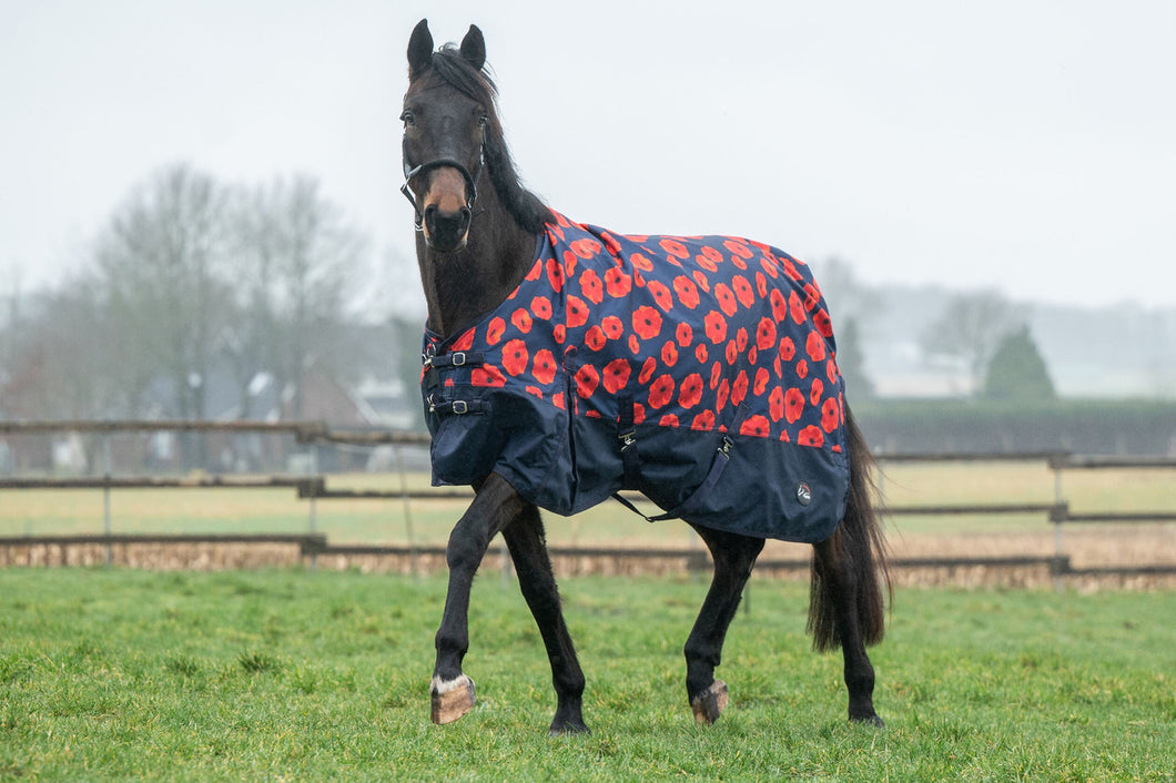 Poppy Turnout Blanket