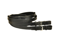 Load image into Gallery viewer, Tory Leather Dressage Reins with Stops
